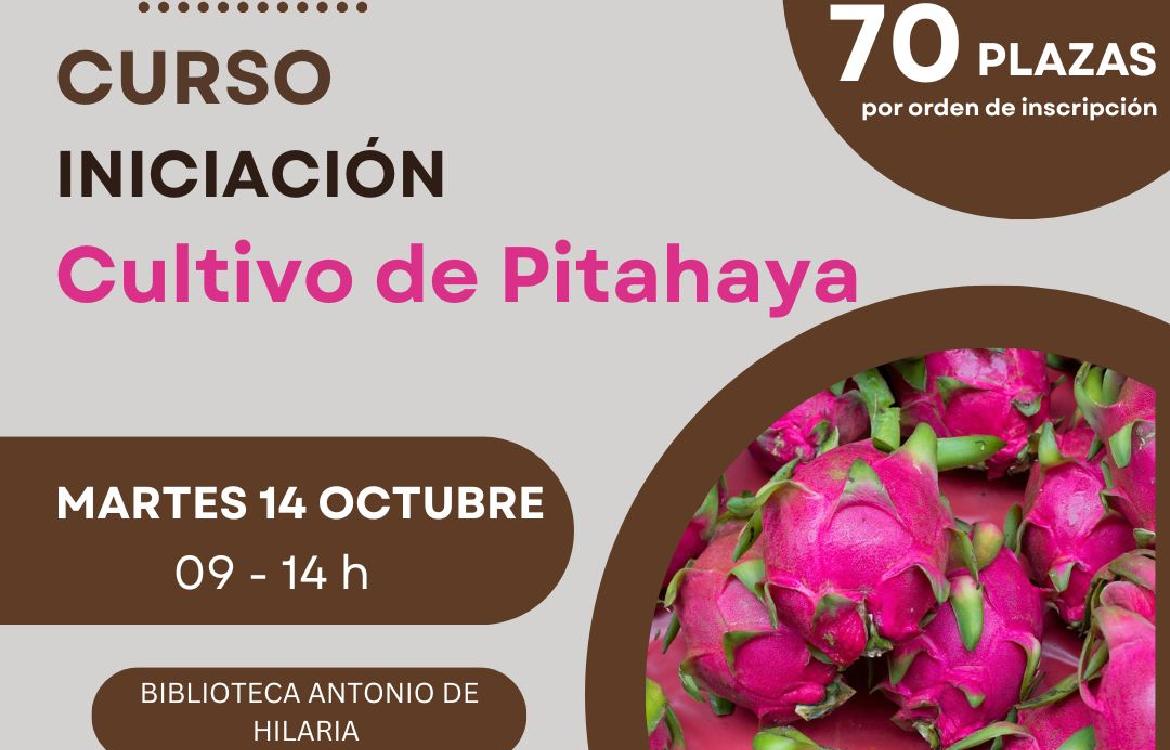 Rincón de la Victoria celebra la segunda edición del curso de iniciación al cultivo de la pitahaya