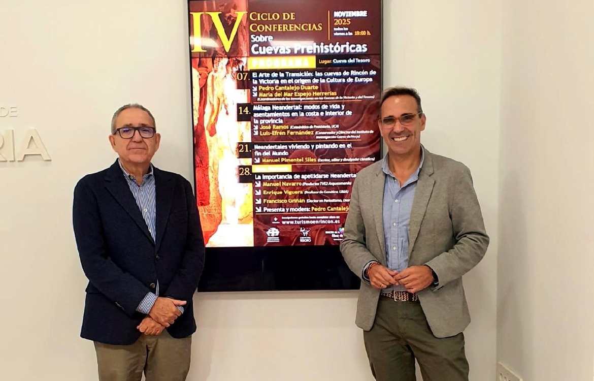 Los neandertales copan el IV Ciclo de Conferencias sobre Cuevas Prehistóricas de Rincón de la Victoria
