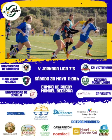 Rincón de la Victoria acoge la gran final del Campeonato Andaluz de Rugby Femenino 7’S