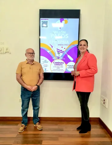Rincón de la Victoria acogerá la caminata solidaria `Un Millón de Pasos por la Epilepsia´ el próximo 24 de mayo